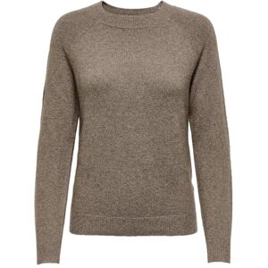 ONLY Womens Onlrica Life L/S Pullover KNT Noos Pullover Sweater, Brownie, XS ONLY Womens Onlrica Life L/S Pullover KNT Noos Pullover Sweater, Brownie, XS