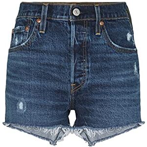 Levi's Women's 501 Original Shorts Denim Shorts Salsa Destiny (Blue) 27 - Levi's Women's 501 Original Shorts Denim Shorts Salsa Destiny (Blue) 27 -