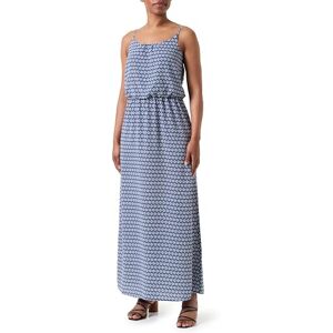 ONLY Onlwinner S/L Maxi Dress Noos Ptm, Blue, 10 ONLY Onlwinner S/L Maxi Dress Noos Ptm, Blue, 10