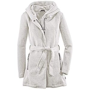 G.I.G.A. DX Frydara Casual Knit Parka With Hood And Belt Off-White, Size 36 G.I.G.A. DX Frydara Casual Knit Parka With Hood And Belt Off-White, Size 36