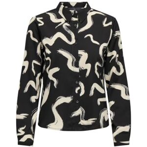 ONLY Onlnova Life VIS L/S Maya Shirt AOP, Black/AOP:592 Charm Boho, XS ONLY Onlnova Life VIS L/S Maya Shirt AOP, Black/AOP:592 Charm Boho, XS