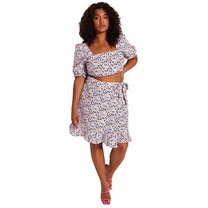 Trendyol FeMan Basic Woven Plus Size Skirt,Very Colorful,48 Trendyol FeMan Basic Woven Plus Size Skirt,Very Colorful,48