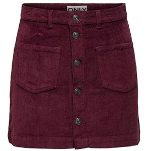 ONLY Womens Onlamazing Global Hw Cord Skirt PNT Noos, Tawny Port, M UK ONLY Womens Onlamazing Global Hw Cord Skirt PNT Noos, Tawny Port, M UK