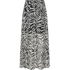 ONLY Onlasta Life Slit Ankel Skirt WVN, Black, S ONLY Onlasta Life Slit Ankel Skirt WVN, Black, S