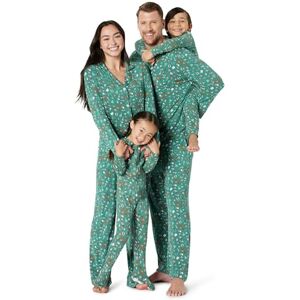 Amazon Essentials x Sofia Grainge Men's Matching Holiday Family Pyjama Sets, Dark Sage Green Holiday, L Amazon Essentials x Sofia Grainge Men's Matching Holiday Family Pyjama Sets, Dark Sage Green Holiday, L