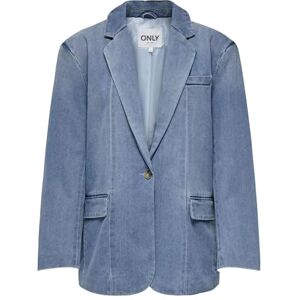 ONLY Womens Onlcory Ls DNM Blazer Gua, Light Blue (Light Blue Denim), XS UK ONLY Womens Onlcory Ls DNM Blazer Gua, Light Blue (Light Blue Denim), XS UK