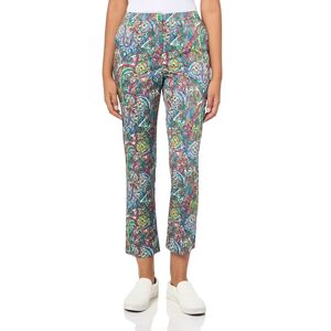 Tommy Hilfiger Women's Paisley Printed Chino Pants, Blueberry Multi, 12 Tommy Hilfiger Women's Paisley Printed Chino Pants, Blueberry Multi, 12