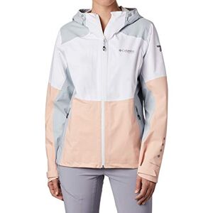 Columbia Women's Titan Pass Shell Fleece Jacket Women's Fleece Jacket, womens, Women's Fleece Jacket, 1887144, White, Peach Cl, M Columbia Women's Titan Pass Shell Fleece Jacket Women's Fleece Jacket, womens, Women's Fleece Jacket, 1887144, White, Peach Cl, M