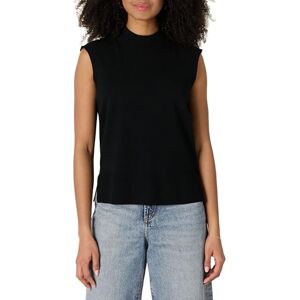Amazon Essentials Women's Regular-Fit Short-Sleeve Crewneck Pullover Jumper Top, Black, S Amazon Essentials Women's Regular-Fit Short-Sleeve Crewneck Pullover Jumper Top, Black, S