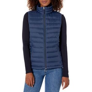 Amazon Essentials Women's Lightweight Water-Resistant Packable Puffer Gilet, Navy, M Amazon Essentials Women's Lightweight Water-Resistant Packable Puffer Gilet, Navy, M
