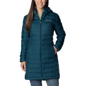 Columbia Women's Lake 22 Down Long Hooded Jacket, Hooded Puffer Down Jacket, Night Wave, Size XS Columbia Women's Lake 22 Down Long Hooded Jacket, Hooded Puffer Down Jacket, Night Wave, Size XS