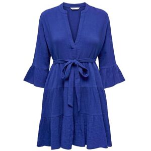 ONLY Women's Summer Dress, Blue, L ONLY Women's Summer Dress, Blue, L