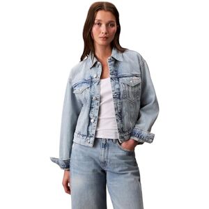 Calvin Klein Jeans Women's 90s TRUCKER LAFAYETTE LV047C791G Jackets, Blue (LAFAYETTE), M Calvin Klein Jeans Women's 90s TRUCKER LAFAYETTE LV047C791G Jackets, Blue (LAFAYETTE), M