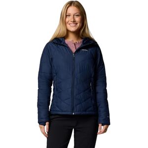 Columbia Women's Heavenly Hooded Jacket, Hooded Puffer Jacket, Collegiate Navy, L Columbia Women's Heavenly Hooded Jacket, Hooded Puffer Jacket, Collegiate Navy, L