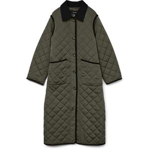 VERO MODA Vmemily Long Coat Boo, Grape Leaf, L VERO MODA Vmemily Long Coat Boo, Grape Leaf, L