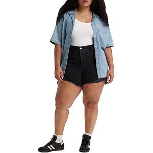 Levi's Women's Plus Size 501 High Rise Shorts Denim Shorts, Stowaway Plus, 20 Levi's Women's Plus Size 501 High Rise Shorts Denim Shorts, Stowaway Plus, 20