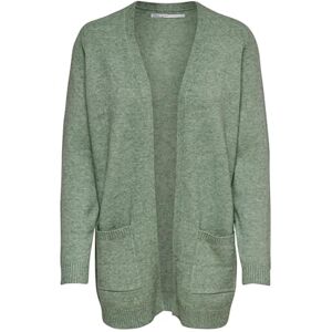 ONLY NOS Women's 15174274 Cardigan, Green (Basil Detail: W. Melange), 10 (Manufacturer size: Small) ONLY NOS Women's 15174274 Cardigan, Green (Basil Detail: W. Melange), 10 (Manufacturer size: Small)