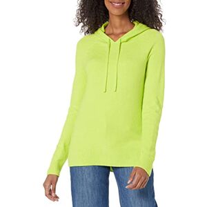Amazon Essentials Women's Soft Touch Hooded Pullover Jumper, Lime Green, S Amazon Essentials Women's Soft Touch Hooded Pullover Jumper, Lime Green, S