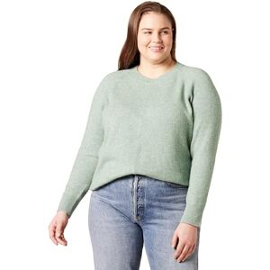 Amazon Essentials Women's Regular-Fit Soft Touch Long-Sleeve Crewneck Jumper, Sage Green Heather, L Amazon Essentials Women's Regular-Fit Soft Touch Long-Sleeve Crewneck Jumper, Sage Green Heather, L