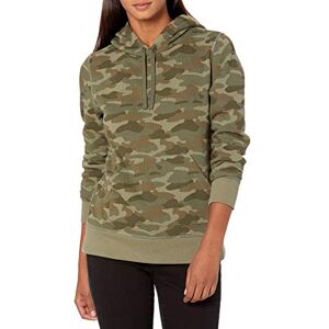 Amazon Essentials Women's French Terry Fleece Pullover Hoodie, Green Camo, XXL Amazon Essentials Women's French Terry Fleece Pullover Hoodie, Green Camo, XXL