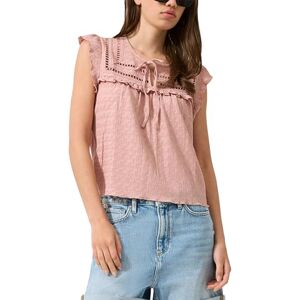 QS s.Oliver Bernd freier GmbH & co. kg/s.Oliver 2181284 Women's Short-Sleeved Blouse Shirt, Pink, L QS s.Oliver Bernd freier GmbH & co. kg/s.Oliver 2181284 Women's Short-Sleeved Blouse Shirt, Pink, L