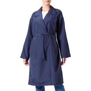 VERO MODA Women's Vmneel Long Trench Coat, Blazer navy, M VERO MODA Women's Vmneel Long Trench Coat, Blazer navy, M