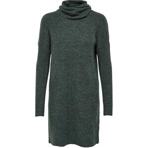 ONLY Women's Long Knitted Dress, Mallard Green Melange, S ONLY Women's Long Knitted Dress, Mallard Green Melange, S