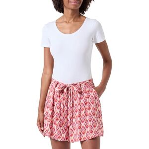 ONLY Women's Onlnova Life Vis Jasmin AOP Shorts, red, XS ONLY Women's Onlnova Life Vis Jasmin AOP Shorts, red, XS