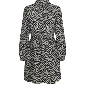 ONLY Onlnova Life Elite L/S Shirt Dress, Black, L ONLY Onlnova Life Elite L/S Shirt Dress, Black, L