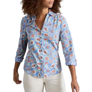 White Stuff Women's Annie Jersey Shirt Long Sleeve Casual Shirt Blue PR Size 20 White Stuff Women's Annie Jersey Shirt Long Sleeve Casual Shirt Blue PR Size 20