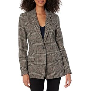 The Drop Women's Blake Long Blazer, Plaid, S The Drop Women's Blake Long Blazer, Plaid, S