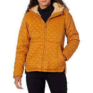 Amazon Essentials Women's Lightweight Water-Resistant Sherpa-Lined Hooded Puffer, Camel, Medium Amazon Essentials Women's Lightweight Water-Resistant Sherpa-Lined Hooded Puffer, Camel, Medium