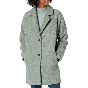 Amazon Essentials Women's Teddy Bear Fleece Oversized-Fit Lapel Jacket, Sage Green, S Amazon Essentials Women's Teddy Bear Fleece Oversized-Fit Lapel Jacket, Sage Green, S