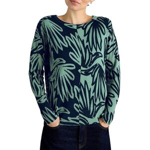 White Stuff Women's All-Over Print Pullover Casual Style with Sophistication Blue PR Size 14 White Stuff Women's All-Over Print Pullover Casual Style with Sophistication Blue PR Size 14