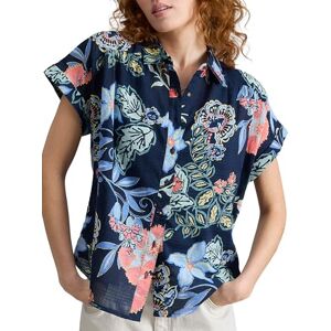 White Stuff Women's Orla Shirt (Pack of 1), Navy Multi, 16 White Stuff Women's Orla Shirt (Pack of 1), Navy Multi, 16