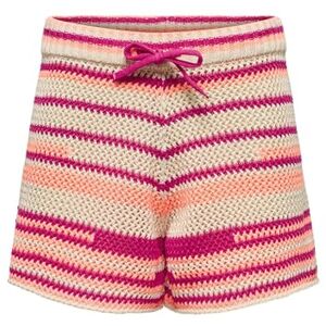 ONLY Women's Onlmerida Life Mw Shorts KNT, Fuchsia Fedora, M ONLY Women's Onlmerida Life Mw Shorts KNT, Fuchsia Fedora, M