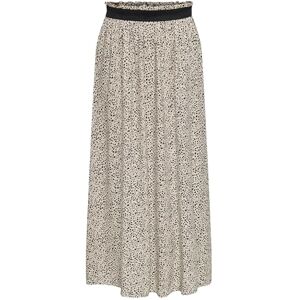ONLY Women's Onlvenedig AOP Life Long Skirt WVN Noos Skirt, Silver Mink/AOP:lina Small Leo, M ONLY Women's Onlvenedig AOP Life Long Skirt WVN Noos Skirt, Silver Mink/AOP:lina Small Leo, M