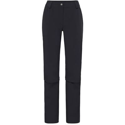 VAUDE Women's Farley Stretch ZO Capri Pants Black VAUDE Women's Farley Stretch ZO Capri Pants Black