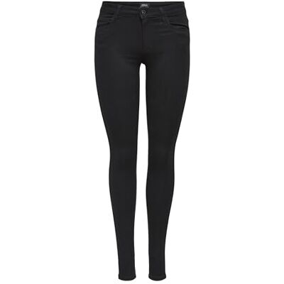 ONLY Women's ROYAL SOFT REG SKIN JEGGING BLACK NOOS Plain Skinny Trousers, Black (Black C-n10), S/34 (Manufacturer Size: S/34) ONLY Women's ROYAL SOFT REG SKIN JEGGING BLACK NOOS Plain Skinny Trousers, Black (Black C-n10), S/34 (Manufacturer Size: S/34)