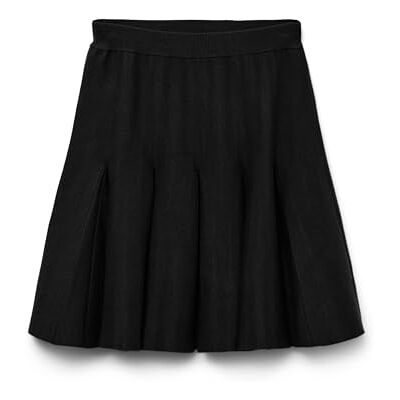 VERO MODA Female Knitted Skirt VMKRISTIN Medium Waist Short Skirt, Black Knitted skirt VERO MODA Female Knitted Skirt VMKRISTIN Medium Waist Short Skirt, Black Knitted skirt