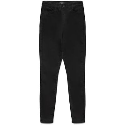 VERO MODA Female Skinny Jeans VMSANDRA SHR Skinny Jeans Black, Black, XL / 30L VERO MODA Female Skinny Jeans VMSANDRA SHR Skinny Jeans Black, Black, XL / 30L
