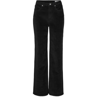 VERO MODA Female Wide Cut VMTESSA High Waist Wide Cut Jeans, Black, 29W x 30L VERO MODA Female Wide Cut VMTESSA High Waist Wide Cut Jeans, Black, 29W x 30L
