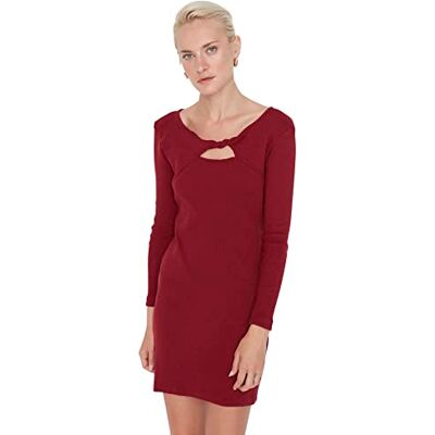 Trendyol Women Mini Bodycon Regular Knit Dress Trendyol Women Mini Bodycon Regular Knit Dress