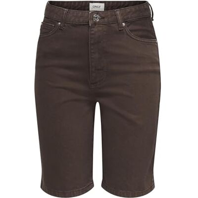ONLY Women's Onlsonny Hw Wide DNM Shorts Noos Long Denim ONLY Women's Onlsonny Hw Wide DNM Shorts Noos Long Denim