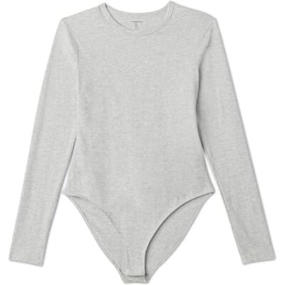 Amazon Essentials Women's Slim-Fit Long-Sleeve Crew Neck Bodysuit Amazon Essentials Women's Slim-Fit Long-Sleeve Crew Neck Bodysuit