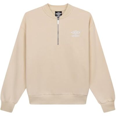 Umbro Women's Core Womens Half Zip Sweatshirt Sweater (pack of 1) Umbro Women's Core Womens Half Zip Sweatshirt Sweater (pack of 1)
