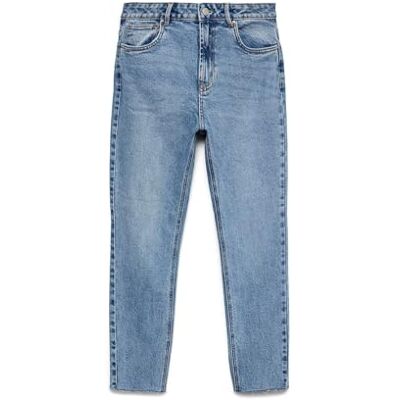 VERO MODA Women's Female Mom Jeans VMBRENDA High Waisted MOM 3130Light Blue Denim Jeans, Light Blue Denim, 31/30 VERO MODA Women's Female Mom Jeans VMBRENDA High Waisted MOM 3130Light Blue Denim Jeans, Light Blue Denim, 31/30