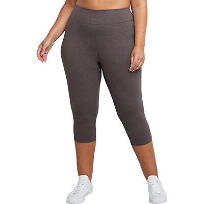 Just My Size Womens Stretch Jersey Capri Pants Gray - Just My Size Womens Stretch Jersey Capri Pants Gray -
