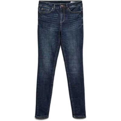 VERO MODA Female Skinny Jeans VMFLASH Mid Rise Skinny Fit Jeans, Dark Denim Blue, L / 30L VERO MODA Female Skinny Jeans VMFLASH Mid Rise Skinny Fit Jeans, Dark Denim Blue, L / 30L