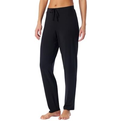 Schiesser Women's Long Modal Pyjama Bottoms Mix + Relax Pyjama Bottoms (Pack of 1), Black_184109, 16 Schiesser Women's Long Modal Pyjama Bottoms Mix + Relax Pyjama Bottoms (Pack of 1), Black_184109, 16